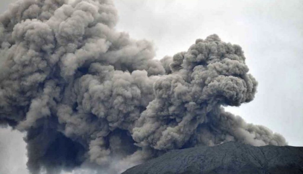 Letusan Gunung Tangkuban Perahu